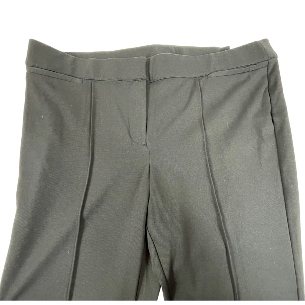 Lane Bryant Ponte Flare Black Dress Pants Sz 22‎ Womens Plus Trousers Stretchy